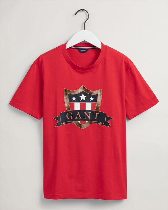 Teens Banner Shield T-Shirt