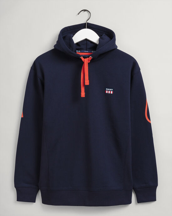 Relaxed Fit Retro Logo Hoodie