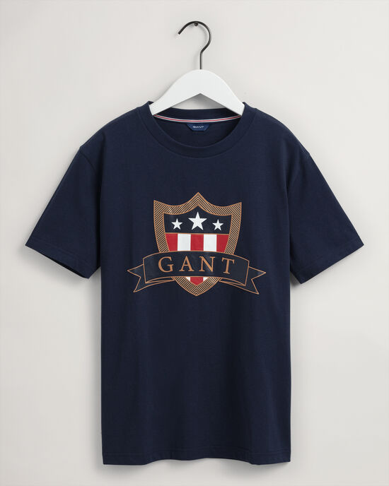 Teens Banner Shield T-Shirt